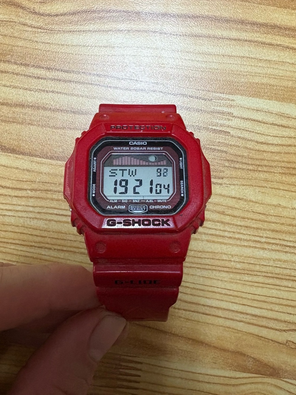 G-Shock Red Digital Sports Watch
